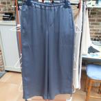 Broek blauw glanzend elast. tailleband Vince mt 36-38, Kleding | Dames, Maat 38/40 (M), Blauw, Nieuw, Ophalen of Verzenden