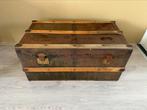 Antieke houten kist, Huis en Inrichting, Ophalen, Gebruikt, Minder dan 50 cm, 75 tot 100 cm