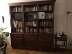 Grote eikenhouten kast, Huis en Inrichting, Kasten | Buffetkasten, Ophalen, 200 cm of meer, Eikenhout, Zo goed als nieuw