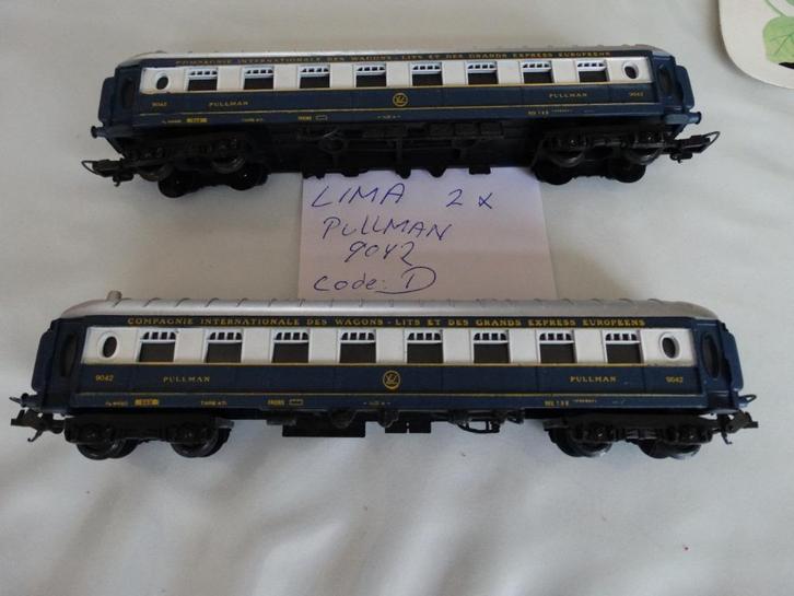 HO Rest: Lima, Jouef. Overcompleet., Hobby en Vrije tijd, Modeltreinen | H0, Gebruikt, Treinset, Gelijkstroom of Wisselstroom