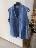 blauw spijker hesje / gilet / vestje / vestjasje  mouwloos, Ophalen of Verzenden, Zo goed als nieuw, Maat 46/48 (XL) of groter