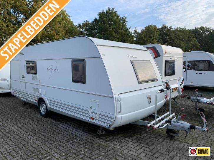 Tabbert Da Vinci 585 DM Mover /Airco/Voortent, Caravans en Kamperen, Caravans, Bedrijf, tot en met 6, 1250 - 1500 kg, Overige