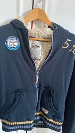 Vingino vest maat 14 blauw ofwel 164, Ophalen of Verzenden, Zo goed als nieuw, Jongen, Trui of Vest