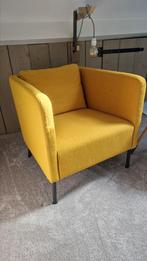 Fauteuil geel van Ikea - Ekerö, Huis en Inrichting, Fauteuils, Ophalen, Zo goed als nieuw, 75 tot 100 cm, 50 tot 75 cm