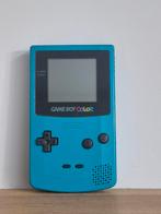 Game Boy Color Turquoise + Tomb Raider, Ophalen of Verzenden, Gebruikt, Game Boy Color, Met games