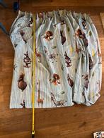 Gordijn Madagaskar Lichtdicht - Kinderkamer, Huis en Inrichting, 100 tot 150 cm, Blauw, 100 tot 150 cm, Ophalen of Verzenden