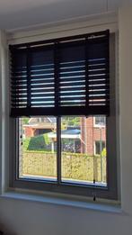 Houten jaloezieën Zwart, Huis en Inrichting, Ophalen, 100 tot 150 cm, Zwart, Zo goed als nieuw