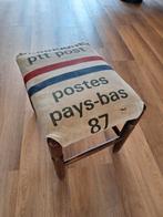 Vintage Krukje met PTT Post Bekleding, Ophalen of Verzenden, Gebruikt, Hout