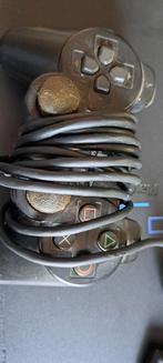 PlayStation 2 (PS2) Zwart - Met 2 Controllers, Spelcomputers en Games, Spelcomputers | Sony PlayStation 2, Gebruikt, Ophalen of Verzenden