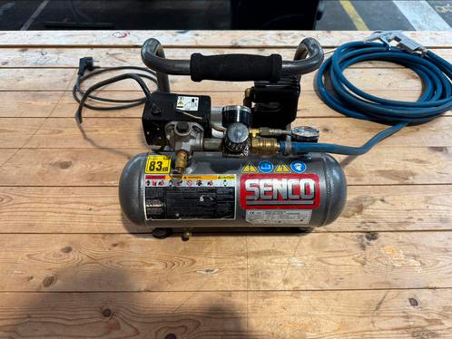 Senco Compressor PC1010EU Mini, Doe-het-zelf en Verbouw, Compressors, Zo goed als nieuw, 10 bar of meer, Minder dan 25 liter, Minder dan 200 liter/min