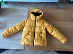 We kids winterjas in de kleur okergeel mt 158/164, Gebruikt, Meisje, Ophalen of Verzenden, WE Fashion