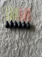 adv 257 / €6,00 NIEUW set 6 inline dobbers TUBERTINI 0,75gr, Watersport en Boten, Hengelsport | Witvissen, Ophalen of Verzenden