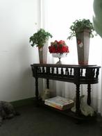 oud PLANTENTAFELTJE <> Jaren '30 <> BIJZETTAFELTJE, Ophalen of Verzenden