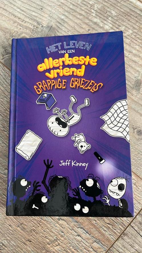 Jeff Kinney - Grappige griezels, Boeken, Kinderboeken | Jeugd | onder 10 jaar, Zo goed als nieuw, Ophalen of Verzenden