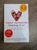 Starting Over. Tony Parsons, Boeken, Taal | Engels, Ophalen of Verzenden, Zo goed als nieuw