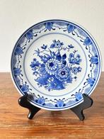 Wandbord - De Porceleyne Fles - decor bloemen, Antiek en Kunst, Ophalen of Verzenden