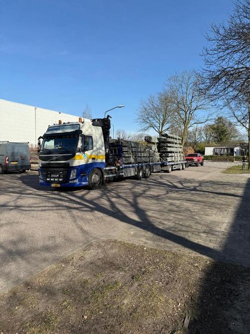 Grote partij steigerbuizen, steigerbuis, steiger, buis, 48.3, Doe-het-zelf en Verbouw, Steigers, Gebruikt, Gevelsteiger, 5 meter of hoger