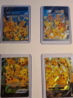 Pikachu V Union 4 cards pokemon, Hobby en Vrije tijd, Ophalen of Verzenden, Zo goed als nieuw