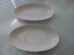 2x  kaiser wit met goud vleesschaaltjes, Huis en Inrichting, Keuken | Servies, Gebruikt, Ophalen of Verzenden, Schaal of Schalen