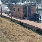 HOUSEBOAT LAMARE APARTBOAT M - 20PK MERCURY TE KOOP, Watersport en Boten, Ophalen, 10 tot 30 pk, Zo goed als nieuw, 9 tot 12 meter