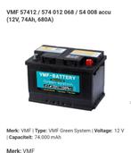 2 Accu's VMF GREEN system, Auto-onderdelen, Accu's en Toebehoren, Ophalen, Nieuw