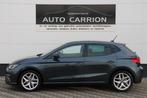 Seat Ibiza 1.5 TSI DSG 150PK FR Carplay Camera LED Cruise !, Auto's, Zwart, 4 cilinders, 150 pk, Ibiza
