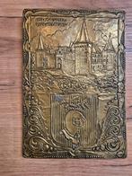 Wandplaat Kasteel Helmond - Vintage Metaal, Ophalen of Verzenden