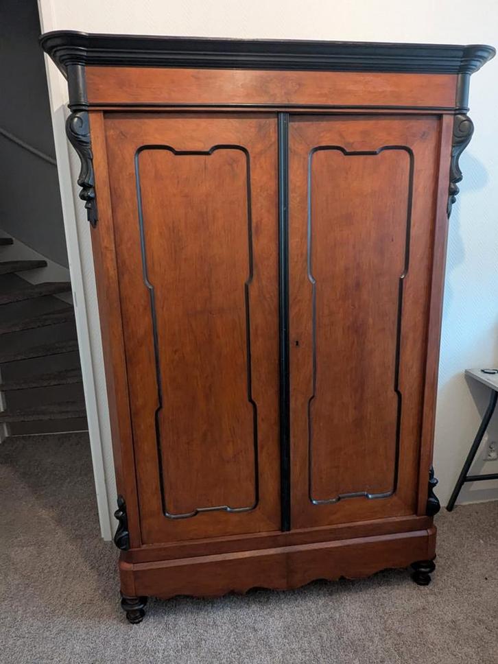 Biedermeier meidenkast antieke linnenkast demontabel, Antiek en Kunst, Antiek | Meubels | Kasten, Ophalen