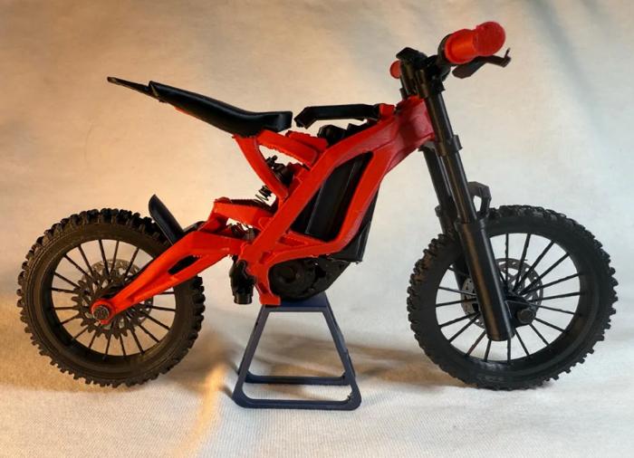 Surron light bee model miniatuur dirtbike 3d printer, Fietsen en Brommers, Ophalen of Verzenden, Nieuw, Overige typen