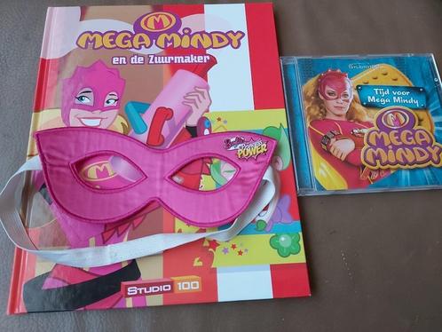 Mega Mindy boek, cd en masker, Cd's en Dvd's, Cd's | Kinderen en Jeugd, Zo goed als nieuw, Verzenden