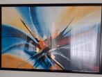 mooi ingelijste poster., Huis en Inrichting, Overige materialen, Ophalen of Verzenden, Zo goed als nieuw, 75 tot 100 cm