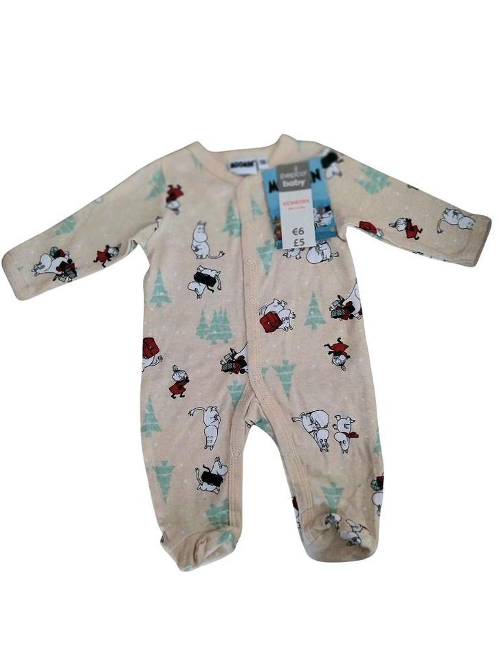 Kerst boxpakje Moomin beige maat 56 NIEUW, Kinderen en Baby's, Babykleding | Maat 56, Nieuw, Jongetje of Meisje, Pakje, Ophalen of Verzenden