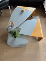 Salontafel, 3-delig, Ophalen, Gebruikt, 100 tot 150 cm, 50 tot 100 cm