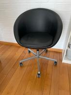 Zwarte bureaustoel skruvsta IKEA - Mooie design stoel, Ophalen, Gebruikt, Zwart, Bureaustoel