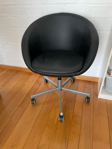 Zwarte bureaustoel skruvsta IKEA - Mooie design stoel beschikbaar voor biedingen