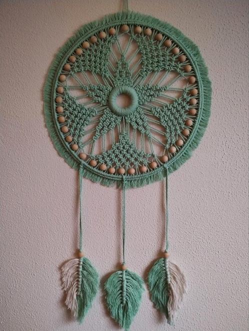 Macramé dromenvanger. Sisters Forever., Huis en Inrichting, Woonaccessoires | Kransen, Nieuw, Ophalen of Verzenden