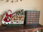 Villeroy Boch kerst adventskalender kerstman op slee in OVP, Ophalen, Zo goed als nieuw