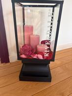 RIVERDALE.  WINDLICHT HOOGTE 50cm.   23X23cm, Ophalen, Zo goed als nieuw, Hout, 50 tot 75 cm