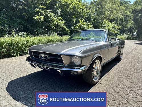 Ford Mustang cabriolet | Route 66 Auctions, Auto's, Oldtimers, Bedrijf, Te koop, Lederen bekleding, Ford, Benzine, Overige carrosserieën