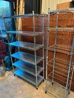 2 stellingen industrieel, Huis en Inrichting, Kasten | Stellingkasten, Ophalen, Zo goed als nieuw