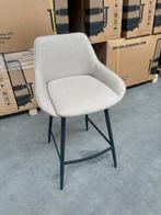 4x Nieuwe barkruk taupe stoffering zithoogte 68 cm, 1 kruk, Ophalen, Nieuw