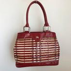 Burberry Design Handtas Lakleer | Multicolor | jaren 80/90, Ophalen of Verzenden, Zo goed als nieuw, Beige, Handtas