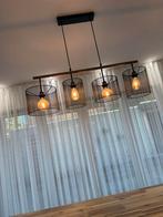 Lucide hanglamp basket zwart incl verlichting, Huis en Inrichting, Lampen | Hanglampen, Ophalen, Zo goed als nieuw, Metaal, 75 cm of meer