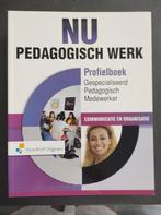 NU Pedagogisch Werk Profielboek, Ophalen of Verzenden, Zo goed als nieuw, Overige niveaus, Overige vakken