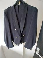 Zwart gala colbertje, met wit overhemd, stropdas, gilet, Ophalen of Verzenden, Nieuw, Maat 48/50 (M)