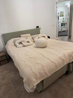 Boxspring 160x200, Ophalen, Tweepersoons, Zo goed als nieuw, 160 cm