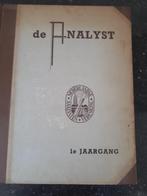1e jaargang 1946 tijdschrift de analyst +6 andere jaargangen, Boeken, Tijdschriften en Kranten, Ophalen, Zo goed als nieuw, Wetenschap en Natuur