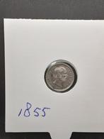 5 cent 1855 Koning Willem III, Koning Willem III, Zilver, Ophalen of Verzenden, Losse munt