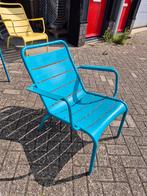 Limoen geel fermob Luxembourg low chairs prijs per stuk, Ophalen, Gebruikt