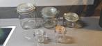 Diverse wekpotten, Ophalen of Verzenden, Gebruikt, Glas, Overige typen